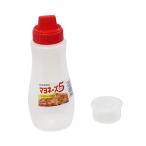 (欠品)ナカヤ化学 マヨネーズ容器 380mL レッド 調味料入れ D2310
