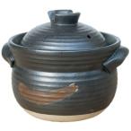 【廃】炊飯土鍋 ごはんや讃 黒 3合炊き リビング