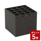 (欠品)橋本達之助工芸 バスク ペンスタンド S16 ブラック 収納 オフィス コンパクト 木製 ペン立て 黒