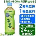 【再登場・新商品】◆伊藤園　お〜いお茶　緑茶　冷凍兼用ボトル 485g（485ml）PET×24本◆【冷凍対応ボトル】【常温発送】【送料別途】【ケース販売】