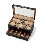 茶谷産業　Elementum(エレメンタム)　ウォッチケース(コレクションケース)　15本用　240-439