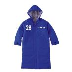 ベンチコート　ナンバー+ワンポイントプリント  (230abc-no-1p)　　　オリジナルプリント 名入れ 名前 チーム名 番号 オーダー