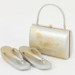 草履バッグ　金鷲キンワシ螺鈿草履バッグセット　 フォーマル系・振袖・成人式〔送料無料〕