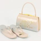 草履バッグ　金鷲キンワシ螺鈿草履バッグセット ピンク フォーマル系・振袖・成人式　送料無料