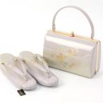 草履バッグセット　金鷲キンワシ螺鈿草履バッグセット・Ｍサイズ フォーマル系・振袖・成人式　送料無料