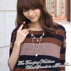 「なでしこ」ティアドロップ２連ネックレス　レディース ladies
