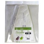 ぶどう 出荷用 三角袋 K-32 紙セロ Mサイズ 透明 50枚/袋 − 一色本店（100-8K32）