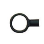 安全興業 コーンバー34φワッカのみ黒 34(φ)x155(縦)x40(横)