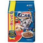 ユニチャーム ねこ元気お魚ミックスまぐろかつお白身魚 3.5kg
