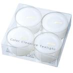 カメヤマ クリアカップティーライト 4個入