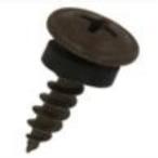 ステンパッキン付板金ねじ 4.2×18ブラウン