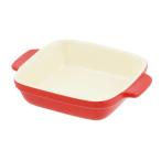 パール金属 耐熱深型プレート 14x14cm