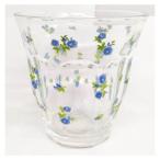 グラス フラワー ブルー