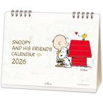 ショッピング卓上カレンダー ホールマーク スヌーピー 2026年 カレンダー 卓上 845490