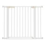 日本育児 ベビーゲート ベビーズゲイトローステップ type ベージュ ドア付き つっぱり 幅74〜96cm つまづきを軽減したシンプルデザイン