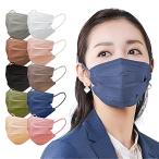 [アイリスオーヤマ] マスク 不織布 60枚 ネイビー ふつうサイズ(幅16.5cm) プリーツ 小顔 耳が痛くならない