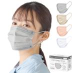 [アイリスオーヤマ] プリーツ型マスク 120枚 ふつうサイズ 不織布 ディスポーザブル ニュアンスグレー PN-120MXH