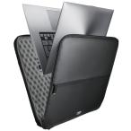 エレコム パソコンケース PCケース 15.6インチワイド ZEROSHOCK 衝撃吸収 MacBook Pro 16対応 ブラック ZSB-I