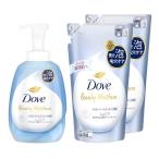 Dove(ダヴ) ビューティーモイスチャー 泡ボディウォッシュ しっとり 本体+詰め替え用 540g+430gx2個 ボディソープ
