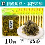 Yahoo! Yahoo!ショッピング(ヤフー ショッピング)《九州産 無着色》辛子 めんたい 高菜 100g ｜10個  高菜明太 明太子 高菜めんたい たかな 漬物 漬け物 高菜漬け 高菜漬物 高菜油炒め ご飯のお供 ごはんのお供