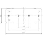 NK82712 Panasonic основа освещение объединенный металлические принадлежности 