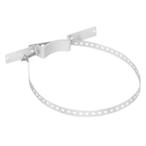 ショッピング２０１２ PMC-2012 日東工業 PMC形ポール用金具(鉄製、ポール径φ80mm〜120mm、ヨコ幅200mm)