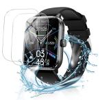 【YXHH 2023年の改善 バージョン2枚入り】 For スマートウォッチ Seefox 1.91インチ大画面 保護フィルム HD画面対応 気泡防止