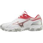  Mizuno MIZUNO гандбол обувь наружный обувь наружный обувь ue-b Gaya 3 WIDE X1GD235001 белый × красный 