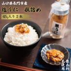  соль .. бутилированный . 2 шт рефрижератор .. морепродукты .. ручная работа Yamaguchi префектура производство без добавок морской еж ......