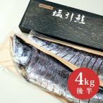 新潟 村上 名産 塩引き鮭 塩引鮭 切身姿造り 漁獲時4kg後半の鮭を使用( 鮭 シャケ サケ 塩鮭 切り身 ギフト グルメ )