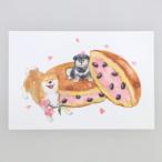  весна ..... весна открытка Sakura dorayaki (c). рисовое поле лето . почтовая доставка . собака siba собака .... весна. открытка 