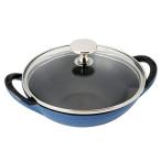 ガラスの蓋がついている鍋「ベビーウォック」