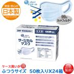 日本製不織布マスク エリエール サージカルマスク ふつうサイズ 3層タイプ 50枚入りＸ24箱