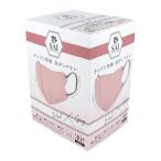 彩 SAI 立体カラーマスク ピンクxグレー ふつうサイズ 個包装 30枚入り X5箱