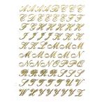  elegant cut наклейка Mini 5901-3765 алфавит кисть регистрация body M Gold 
