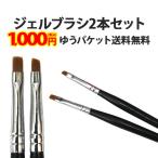 ( ジェルブラシ(ブラックQBD)2本セット )メール便送料無料 ポッキリ ぽっきり ポイント消化( あすつく )( パーツ )