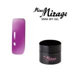 Yahoo! Yahoo!ショッピング(ヤフー ショッピング)ジェルネイル セルフ カラージェル ミス ミラージュ Mirage ソークオフジェル L6S ルミナスパープル 2.5g