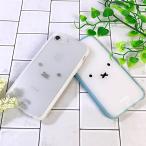 ミッフィー IIIIfit Clear イーフィット クリアー iPhoneSE 第3世代 第2世代 ケース カバー iPhone8 iPhone7/6s アイフォン 耐衝撃 ストラップホール付き ブルー