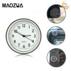 時計 温度計 コンパス 車内時計 小型アナログ時計風車内時計 車内用品