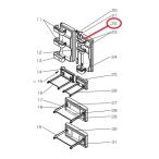 三菱 冷蔵庫用冷蔵室ドアパッキン�