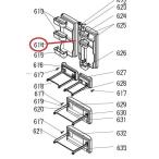三菱 冷蔵庫用冷蔵室ドアパッキン�