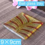  шероховатость стекло plate маленькая тарелка ie грузовик f узор 9×9cm Nankoku вкус Asian смешанные товары Бали .. импорт 