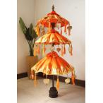 payun3 уровень 112cm orange шероховатость зонт зонт украшение произведение искусства украшение этнический olientaru Asian смешанные товары шероховатость смешанные товары интерьер Бали 