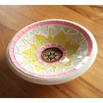 mo The ikga последний Ray Φ15.5cm розовый × желтый бардачок plate украшение тарелка дисплей интерьер шероховатость смешанные товары Asian смешанные товары 