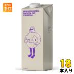 マイナーフィギュアズ 有機バリスタ オーツミルク 1L 紙パック 18本 (6本入×3 まとめ買い) 植物性ミルク 砂糖不使用