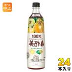 CJジャパン 美酢 ミチョ 太陽のシトラス 900ml プラスチックボトル 24本 (12本入×2 まとめ買い) 酢飲料 希釈用 お酢