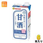 マルサンアイ 甘酒 1000ml 紙パック 6本入 ノンアルコール