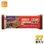 ショッピングプロテインバー ブルボン プロテインバー BCAA+ チョコレートクッキー 27本 (9本入×3 まとめ買い) 栄養調整食品 お菓子 小腹 手軽