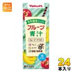 ショッピング青汁 ヤクルト フルーツ青汁 200ml 紙パック 24本入 青汁 食物繊維 スムージーテイスト