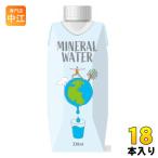 サクラ食品工業 サクラ ミネラルウォーター 330ml 紙パック 18本入 飲料水 軟水